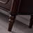 Dark Walnut Solid Wood Accent Cabinet