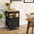 Ariahna Solid Wood Top Kitchen Cart-2015891789