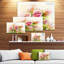 Rose - reproduction sur toile tendue-16487878