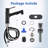 Bathroom Sink Faucet With Pull Out Sprayer, Single Handle Modern Bathroom Basin Faucet With Pop-Up Sink Drain Stopper & Deck Plate,Matte Black-121292313