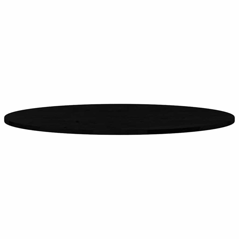 2-24 Solid Wood Table Top, 2cm H x 100cm W x 50cm D, Dark brown
