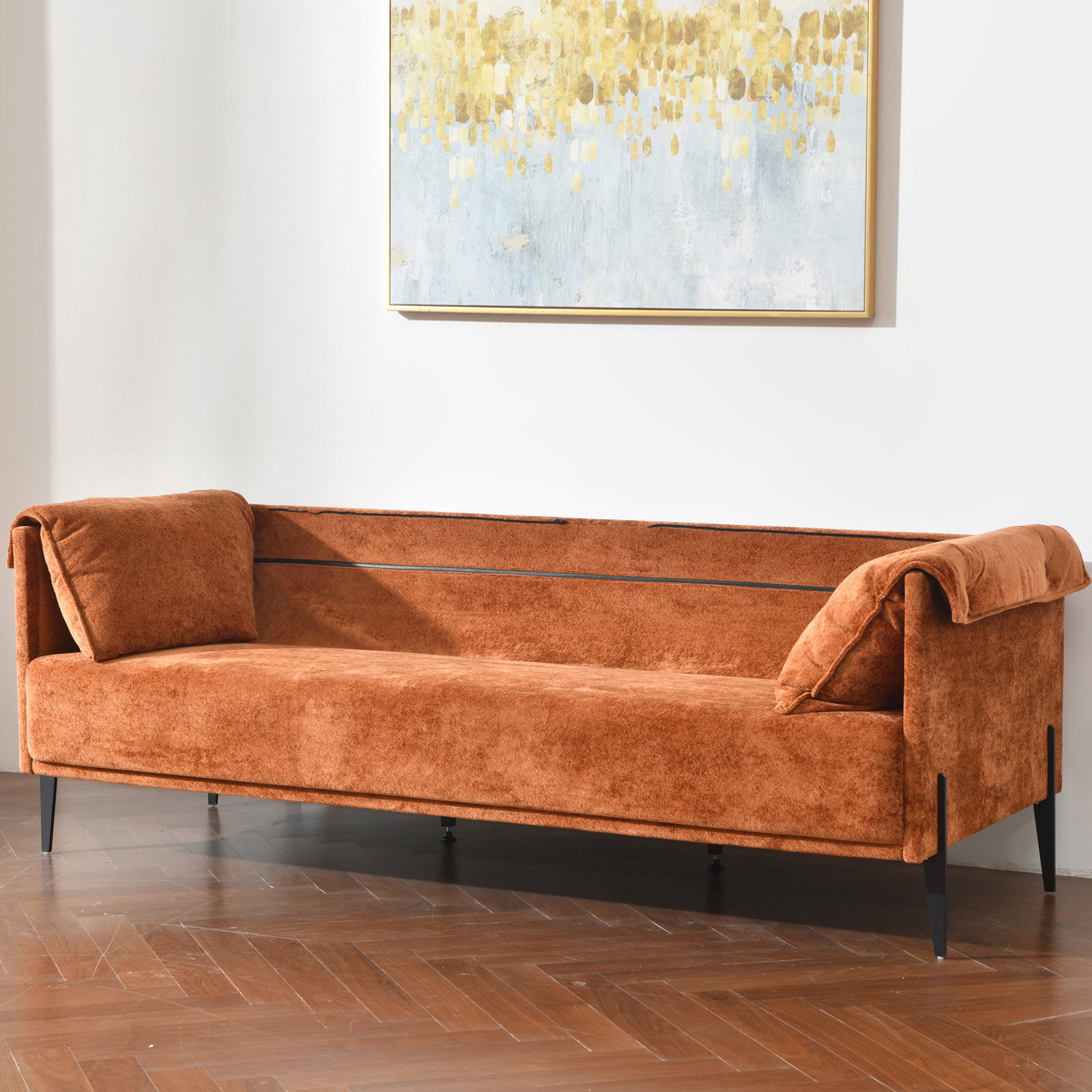 Veda 81.88" Upholstered Sofa