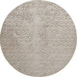 Helen Amy Murray Star Silk Oyster Area Rug
