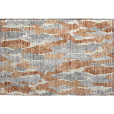 Premium Machine Washable Mayfield AMF2329 Stripes Rug