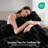 Jasmine Black Ultrasoft Faux Fur 3-Piece King Ribbed Comforter Set-102615782-102615784