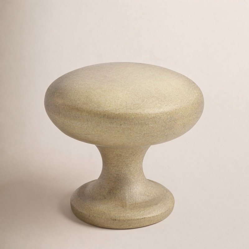 Classic  Mushroom Knob, Satin Gold
