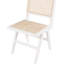 Chaise d'appoint à dossier plein en bois massif Abraxas-478732985