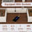 Kitchen Island With Extendable And Rotating Table, Wooden Kitchen Island With 4 Drawers-218395874