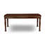 L'ensemble 5 pièces de table et chaises de cuisine comprend une table de salle à manger rectangulaire avec rallonge papillon et 4 chaises de salle à manger, acajou-402058746