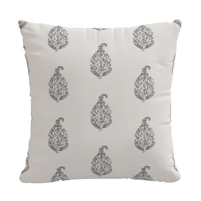 Imogen 22" x 22" Cotton Pillow Cover and Insert
