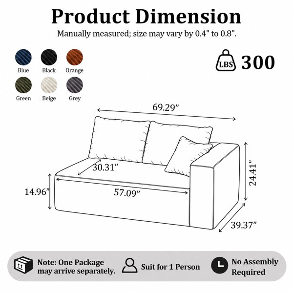 Dimensions du produit
