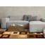 Tapis brun à carreaux Faira-107120125