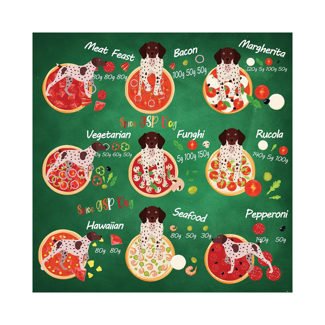 German Shorthaired Pointer Pizza Time