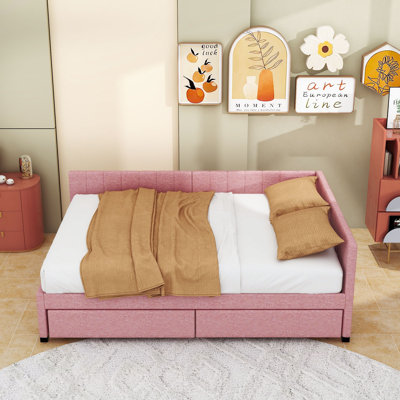 Full / Double Daybed With Two Drawers