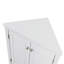 Armoire de rangement pour salle de bain avec tablettes réglables-1834732849