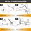 Ensemble de fixation murale CondoMonds UNIVERSAL