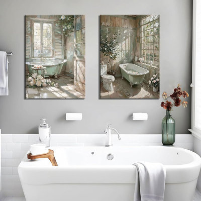2 Piece Wrapped Canvas Print