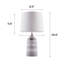 Lampe de table 26,8 "Rosey