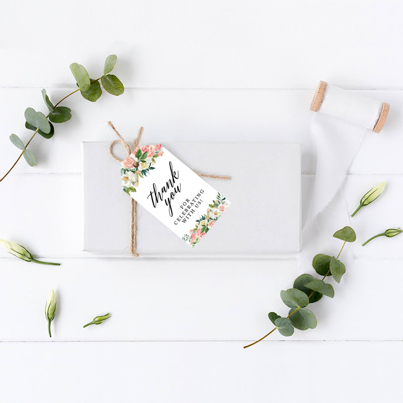 Papier cartonné floral