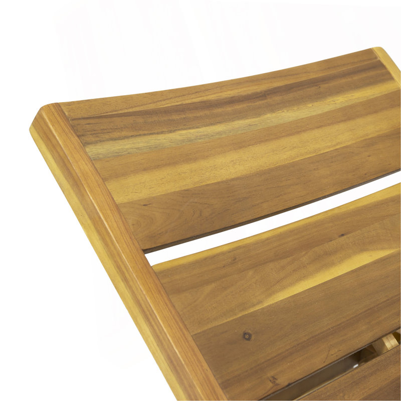 Chaise longue Maki (ensemble de 2), Brun jaune