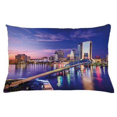 United States Indoor / Outdoor Lumbar Pillow Cover