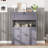 Multi-Functional Storage Cabinet 3 Drawers and 1 Door-879938134