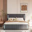 Lit plateforme avec rangement Keyahna Linen-235036889-235036888