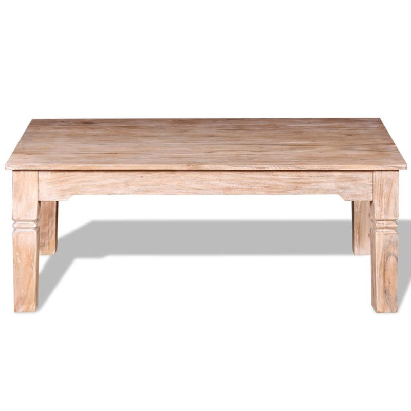 Martha Solid Wood Four Leg Coffee Table