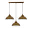 Gaughan 3 - Light Brass Pendant-942245223