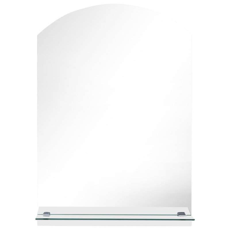 Anacoglu Wall Mirror with Shelves, 70cm H x 50cm W