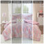 Ensemble d'édredon en peluche imprimé métallique avec coussin décoratif-113361332