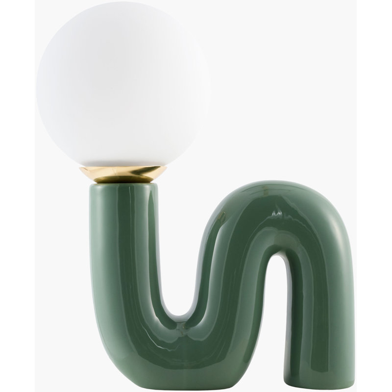 Luccia Accent Table Lamp, Green