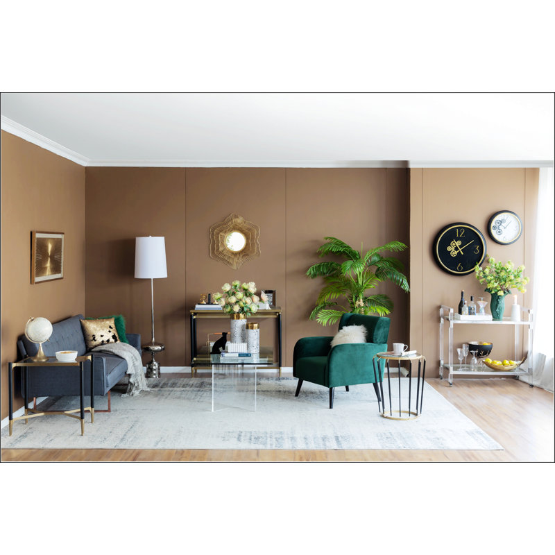 Magnifique miroir mural en métal, une superbe pièce de décoration intérieure pour la salle de bain et le salon