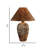 Kanisha Hydrocal Table Lamp-984360958-984360957