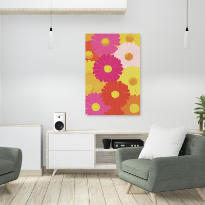 Art contemporain fleur contemporaine