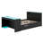 Wood Daybed with Trundle, Writing Desk, Built-in LED Lighting & USB Charging Ports-331128680-331128677