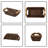 Wicker Storage Basket Set 2, Small,-1733132306