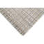 Hand Knotted Geometric Area Rug in Beige/Silver/Black