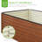Rosonda Outdoor Metal Raised Planter Box-82630698-127370192