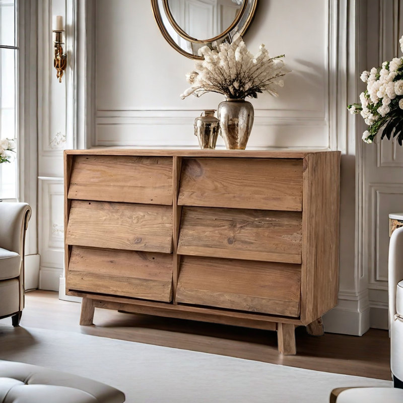 Jilda 39.7'' Solid Wood Sideboard