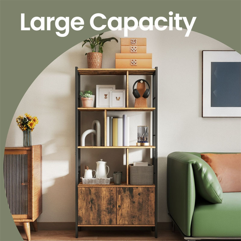 154.5cm H x 74cm W Metal Standard Bookcase