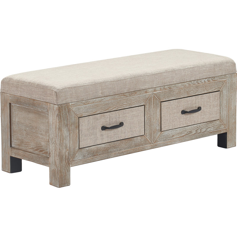 Murphy ClickDecor Cottage Upholstered Storage Bench