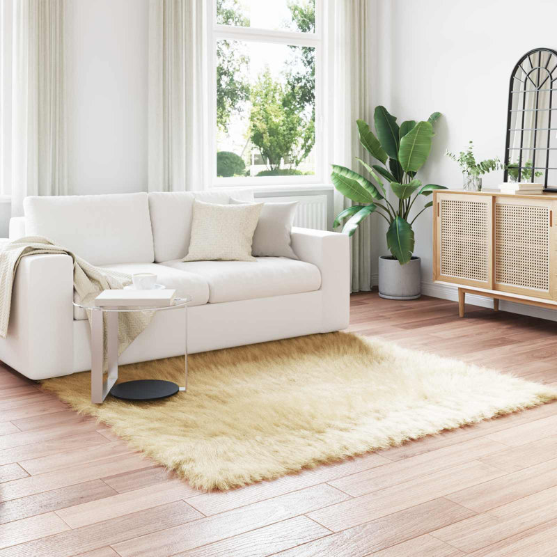 Solid Colour Standard Area Rug, Square 120 cm