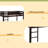 Twin Wood Loft Bed Low Loft Beds With Ladder-1529456236