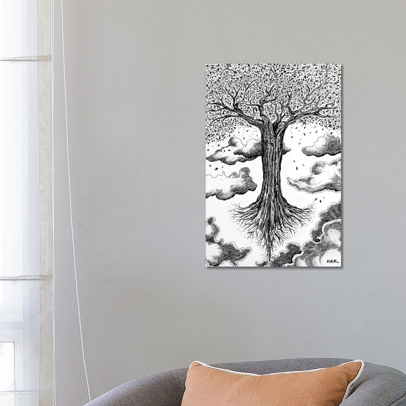 The Sacred Tree by Jerry Lee Kirk - Wrapped Canvas Gallery-Wrapped Canvas Giclée
