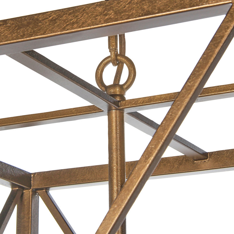 Medallion 6 - Light Lantern Square / Rectangle Pendant