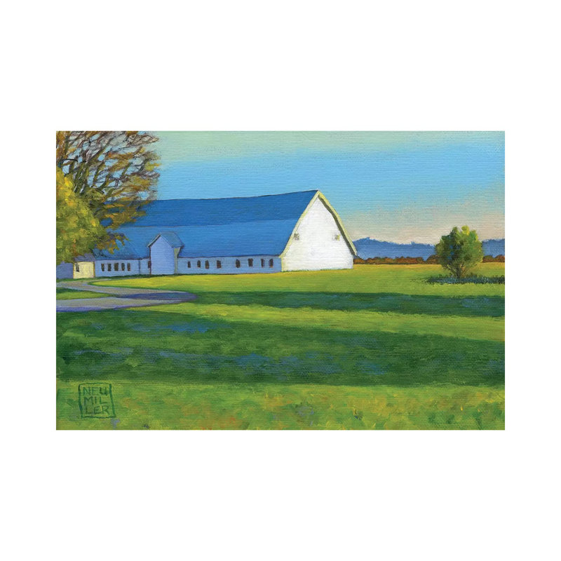 Skagit Valley Barn I by Stacey Neumiller - Wrapped Canvas Gallery-Wrapped Canvas Giclée, 152.5 cm H x 101.5 cm W