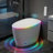 Smart Bidet Toilet With Auto Open/Close Lid, Auto Flush, Heated Seat, Foam Shield, Warm Wash & Dryer, Foot Sensor, Remote Control, LED Display & Night Light For Ultimate Bathroom Comfort