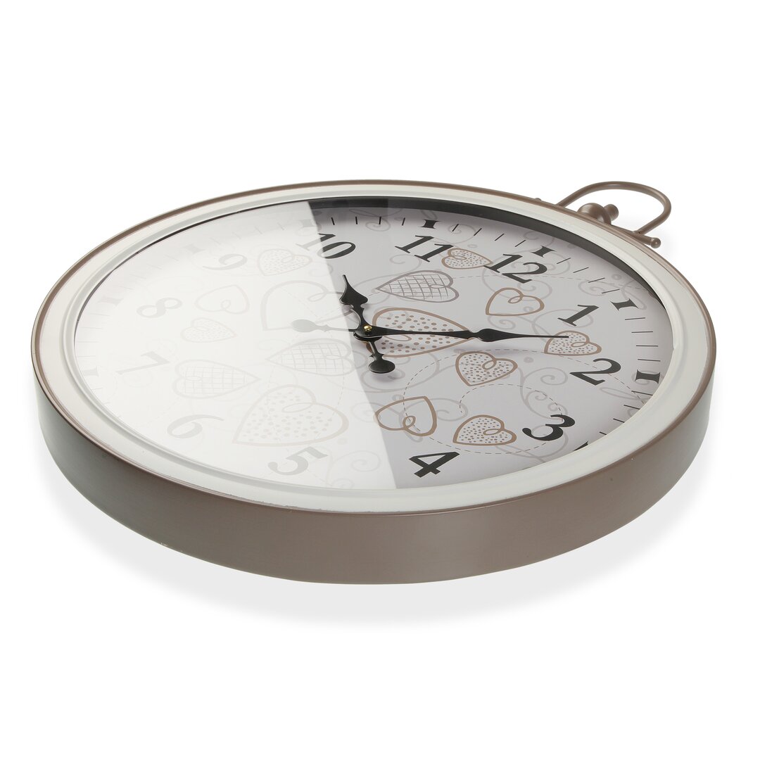 Analoge Wanduhr Marazzi 60 cm Geräuschlos