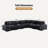L-Shape Couch, Modular Sectional Sofa